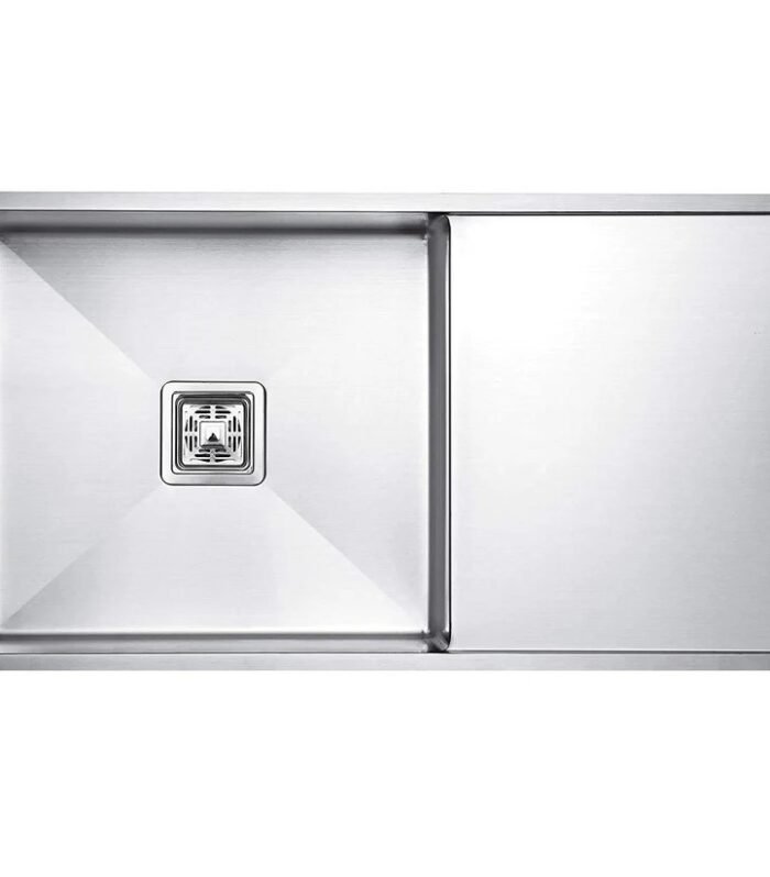 Handmade Sink single bowl with drainboard 304 grade  kitchen sink (40 x 20 x 9 inches)