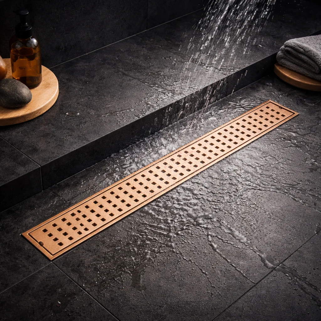 shower drain channel