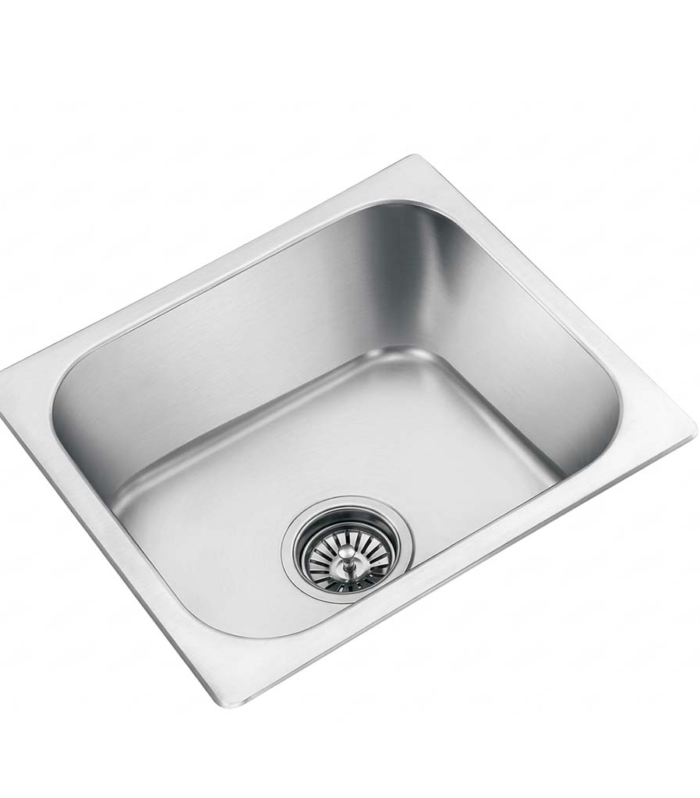 single bowl oval kitchen sink (18x16x8)