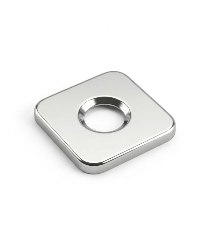 SS FLENCH SQAURE 304 PACK OF 5